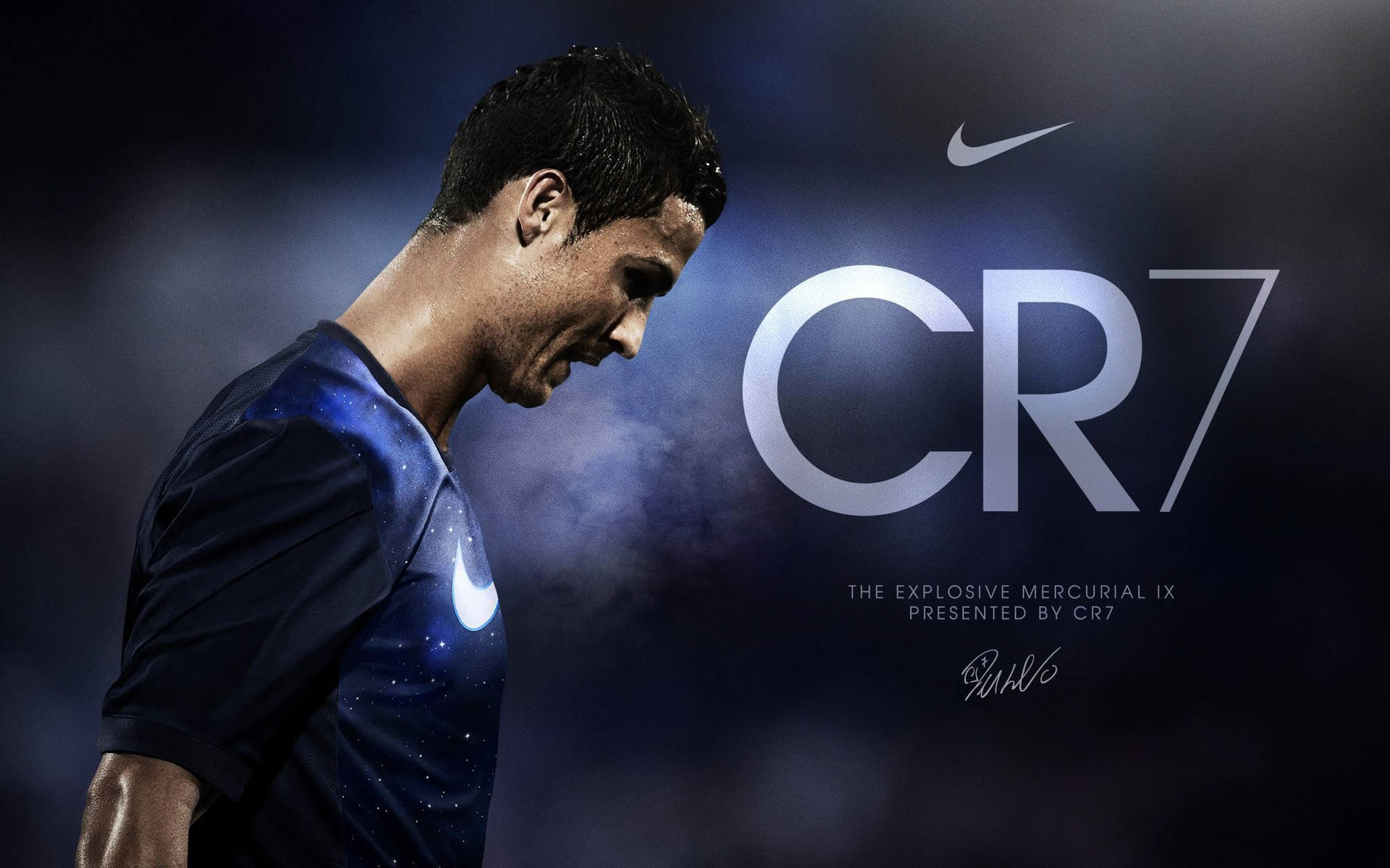 والپیپر کریستیانو رونالدو Nike CR7