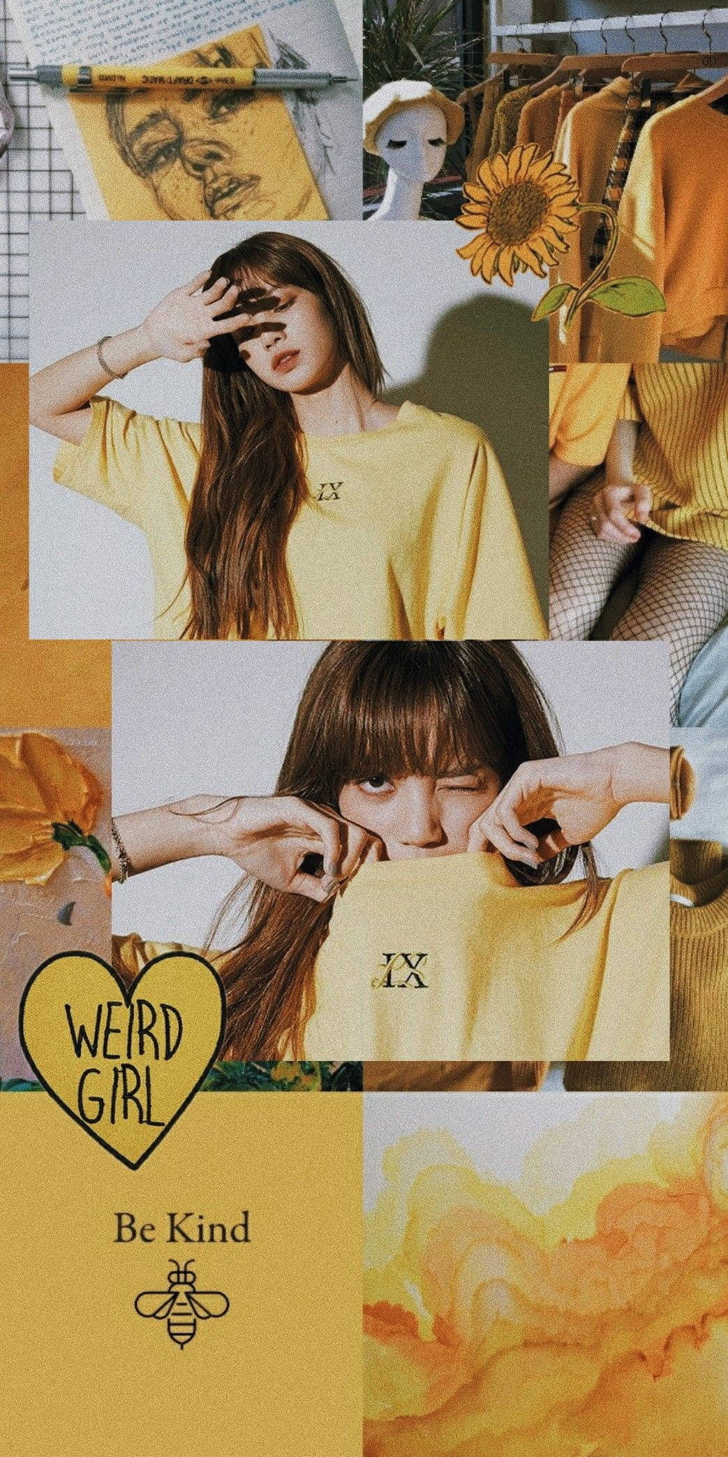 کلاژ زیبای Lisa Blackpink با کیفیت HD والپیپر
