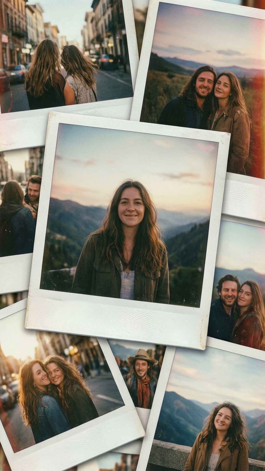کلاژ سفر پولاروید والپیپر