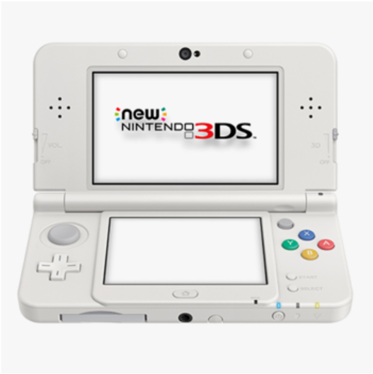 کنسول جدید نینتندو 3DS سفید باز والپیپر