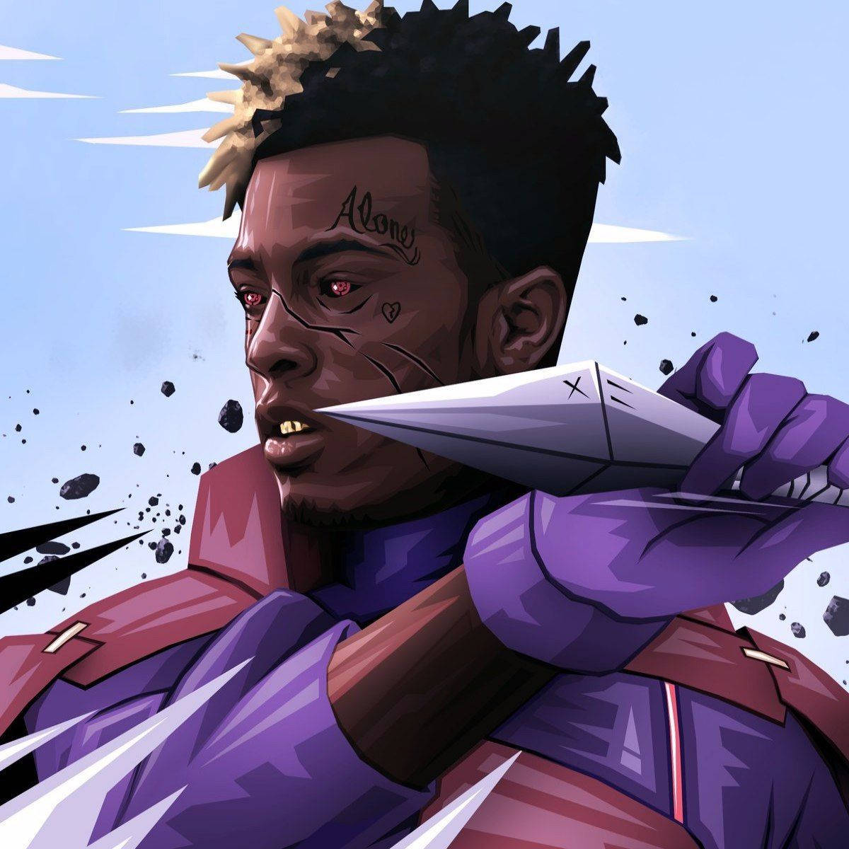 کونای ناروتو از انیمه Xxxtentacion والپیپر