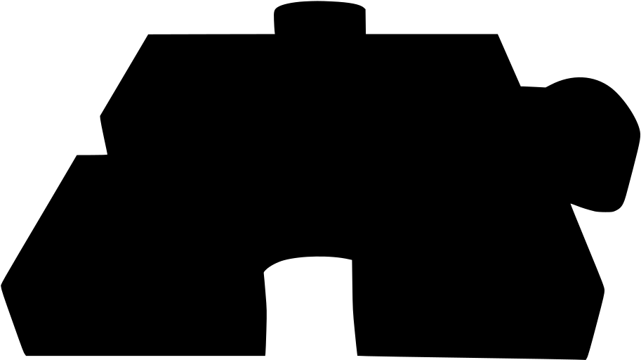 گرافیک قطعه پازل مشکی 3 بعدی والپیپر