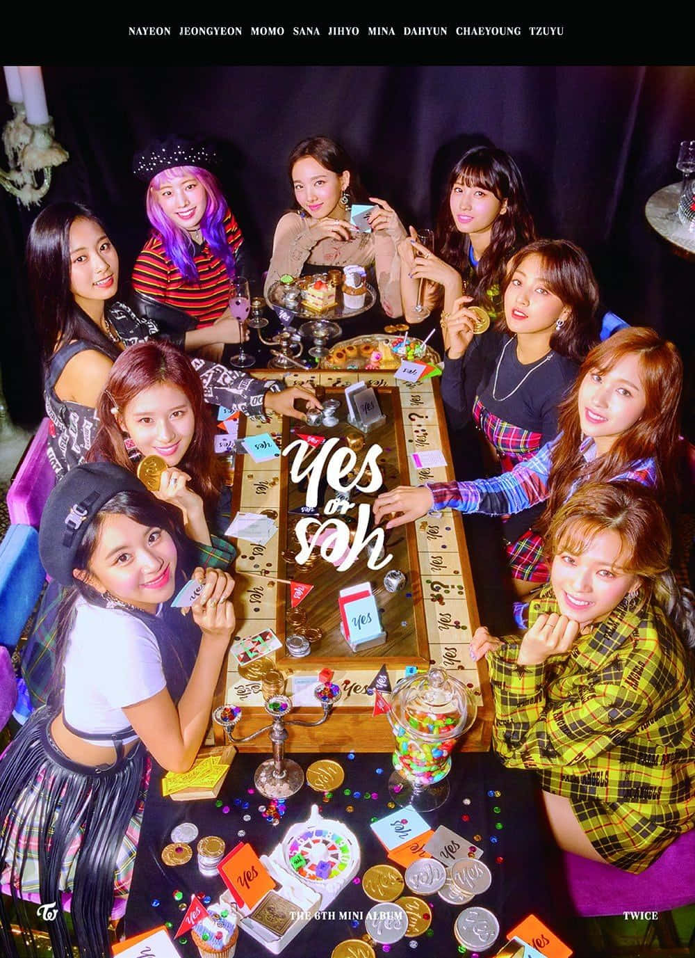 گروه دخترانه Twice درخشان روی صحنه در کنسرت موسیقی والپیپر