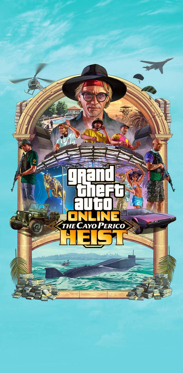 گوشی GTA 5 سرقت کایو پریکو والپیپر