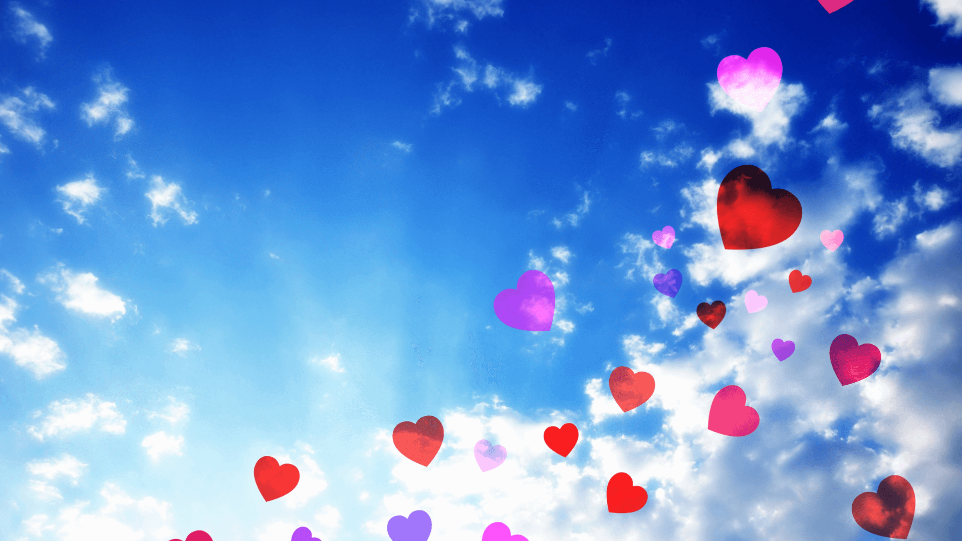 یک هدیه عاشقانه برای عزیزتان - پس زمینه قلب عشق زیبا والپیپر