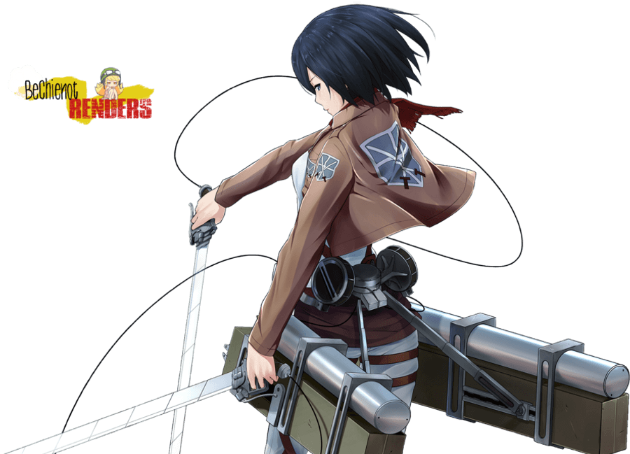 رندر میکاسا آکرمن توسط Bechienot-d6doimp - رندر Attack On Titan، دانلود PNG با کیفیت HD