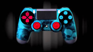 4K PS4 با برچسب جمجمه نئونی — جمجمه والپیپر
