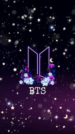 والپیپر هنر هواداری آرم BTS