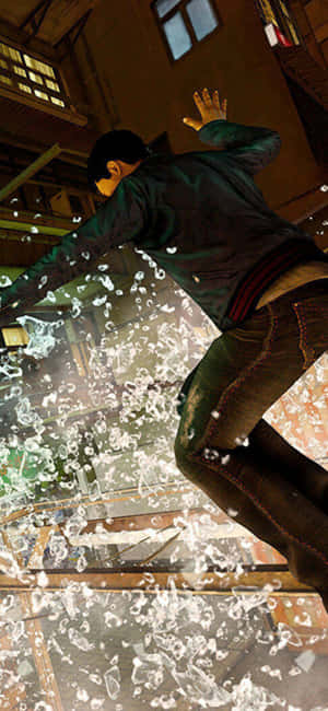 آیفون Xs پس‌زمینه Sleeping Dogs
