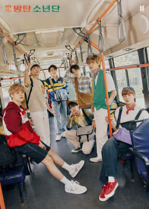 تصاویر BTS — عکس گروهی بیتیاس گیف والپیپر