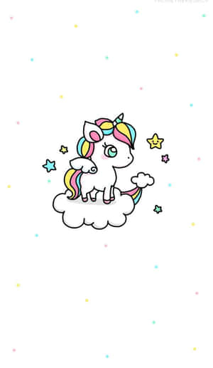 تصاویر تک‌شاخ بامزه — پاستل استتیک والپیپر