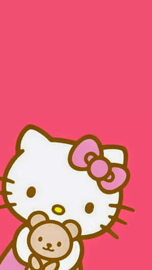 تلفن سانریو — Hello kitty گیف والپیپر