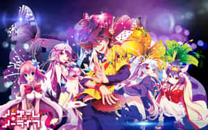 پس‌زمینه No Game No Life — ノーゲーム・ノーライフ والپیپر