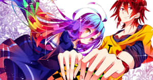 پس‌زمینه No Game No Life — ノーゲーム・ノーライフ والپیپر