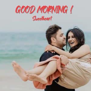 صبح بخیر عزیزم، آغوش ساحلی — صبح بخیر عشقم والپیپر