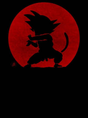 طراحی صفحه آیفون با لوگوی Dbz — دراگون بال زد والپیپر