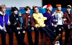 عکس بامزه BTS در فن‌میت