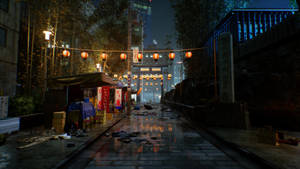 والپیپر اودن Ghostwire Tokyo