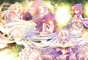 تصویر زمینه No Game No Life — ノーゲーム・ノーライフ والپیپر