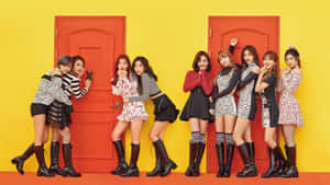 لحظات مسحورکننده با گروه کی‌پاپ Twice — 트와이스 والپیپر