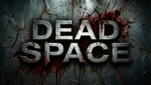 لوگوی نمادین Dead Space با بافتی خشن و تم وحشت.