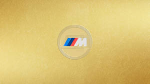 لوگوی طلایی BMW M — بی‌ام‌و والپیپر