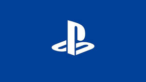 لوگوی عمیق آبی PS4 — آبی تیره استتیک والپیپر