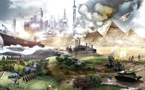 پس‌زمینه 4K Civilization V — 4K والپیپر