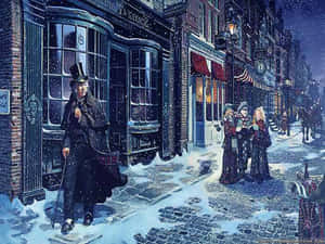 پس‌زمینه سرود کریسمس — کریسمس زیبا والپیپر
