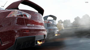 نمای برش خورده ماشین قرمز از بازی Project Cars — پروژه کارز والپیپر