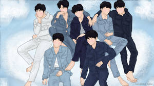 هنر متحرک BTS 2020 — زیبای bts والپیپر