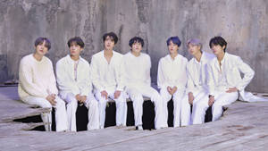 والپیپر جذاب لپ‌تاپ BTS با آلبوم MOTS 7