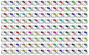 پس‌زمینه هلو کیتی — Hello kitty گیف والپیپر