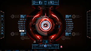 J.A.R.V.I.S روی پوسته Rainmeter — مارول والپیپر