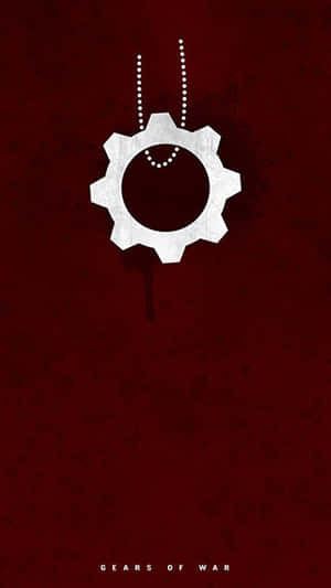 پس‌زمینه آیفون XS Gears Of War 5 — تیره قرمز والپیپر