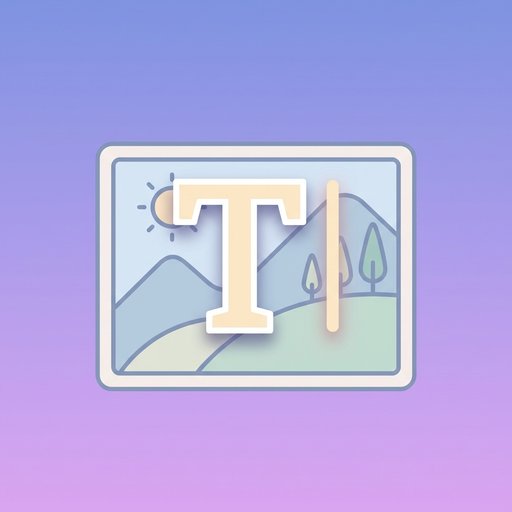 افزودن متن به تصویر | wallpaper image tool preview